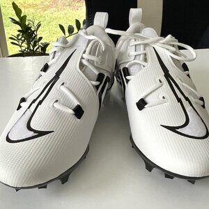NEW Men's NIKE Alpha Menace Pro Football Cleats Black & White Panda Size 12.5 W